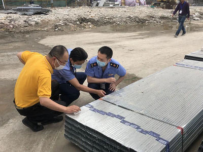 商标侵权建材流入建筑工地，龙湾执法部门重拳出击
